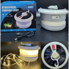 Кемпінговий ліхтар із сонячною батареєю RGB WITH 10M LED STRIP BL YX669