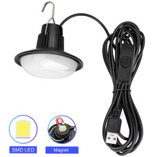 LED лампа 118L-19SMD, кабель 2.9 м, гачок, магніт, живлення від USB