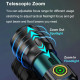 Ліхтар 1136-WHITE LASER LED PM10-TG, Li-Ion аккум., індикація заряду, ЗУ Type-C, zoom
