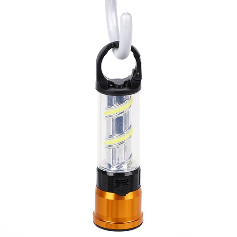 Ліхтар 1810B-LED+COB світильник, Li-Ion акумулятор, гак, ЗУ Type-C