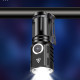 Ліхтар 536-3LED, 1х16340A, індикація заряду, ЗУ Type-C, магніт, Box