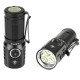 Ліхтар 536-3LED, 1х16340A, індикація заряду, ЗУ Type-C, магніт, Box