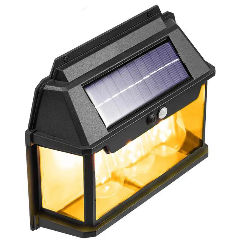 Ліхтар 999-38W вольфрамові лампи, Motion Sensor, 1×18650, сонячна панель
