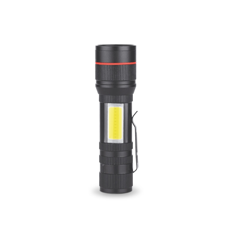 Ліхтар BL-520-T6+COB, Li-Ion акум., ЗУ microUSB, zoom, Box