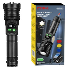 Ліхтар CB-A280-TG+COB(white+red), Li-Ion акумулятор, Power bank, ЗУ Type-C, 3 фільтри, магніт, zoom, Box