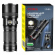 Ліхтар CB-B53-TG, 3х18650, power bank, індикація заряду, ЗУ Type-C, zoom, Box