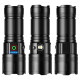 Ліхтар CB-B53-TG, 3х18650, power bank, індикація заряду, ЗУ Type-C, zoom, Box
