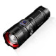 Ліхтар CB-B53-TG, 3х18650, power bank, індикація заряду, ЗУ Type-C, zoom, Box