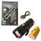 Ліхтар CB-B53-TG, 3х18650, power bank, індикація заряду, ЗУ Type-C, zoom, Box