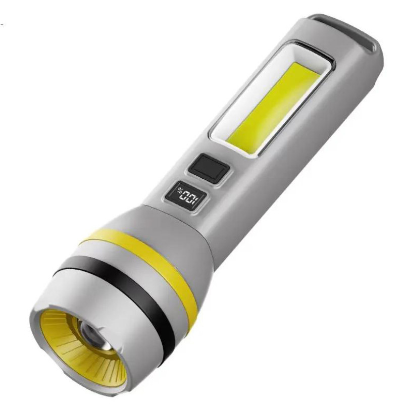 Ліхтар CH-24084-TG+COB, сонячна панель, 1х18650, ЗУ Type-C, zoom