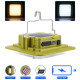 Ліхтар кемпінг 229L-SMD (white+yellow), 3х18650, сон. панель, power bank, ЗУ Type-C, магніт, гачок