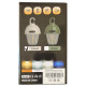 Ліхтар кемпінг 899-SMD(RGB)+COB вольфрамова лампа, Li-Ion аккум., ЗУ Type-C, гачок