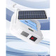 Ліхтар кемпінг DP-K7-100, 3×18650, сон. панель, power bank, ЗУ Type-C, гачок