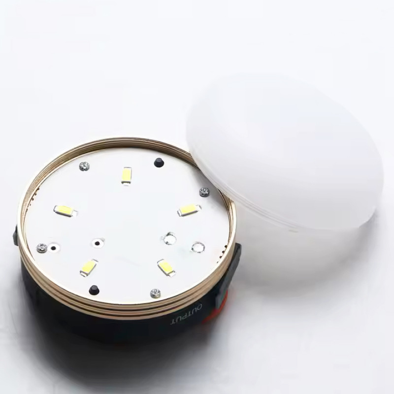 Ліхтар кемпінг YD-1-5SMD, Li-Ion акумулятор, power bank, ЗУ Type-C, магніт, гачок
