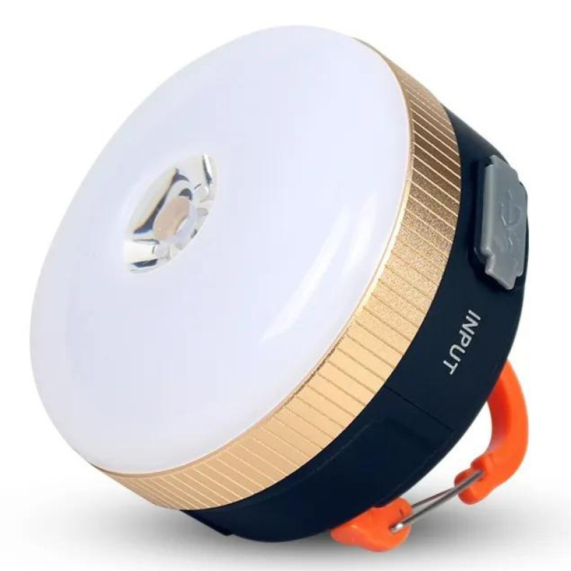Ліхтар кемпінг YD-7-7SMD(white+red), Li-Ion акумулятор, power bank, ЗУ Type-C, магніт, гачок