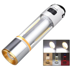 Ліхтар MULTIFUNCTION КЕМПІНГ YES-666-LED (white+yellow+red), 1000LUM, Li-Ion аккум., магніт, гачок, ЗУ Type-C