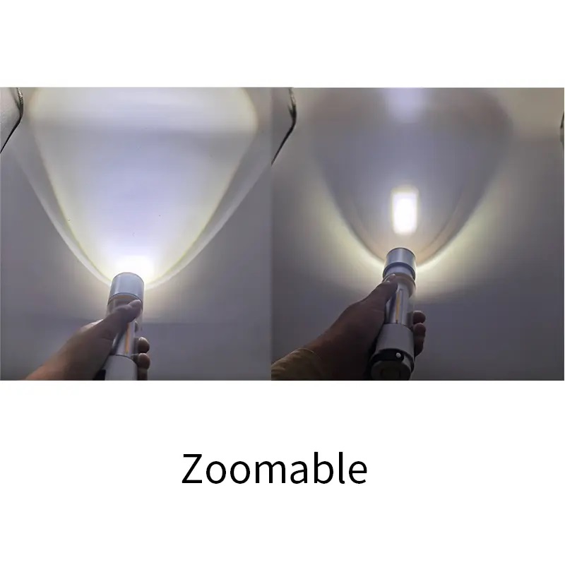 Ліхтар MULTIFUNCTION КЕМПІНГ YES-666-LED (white+yellow+red), 1000LUM, Li-Ion аккум., магніт, гачок, ЗУ Type-C