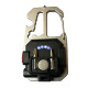 Ліхтар MULTIFUNCTIONAL 5138/KL-535-COB ULTRA (white+yellow+red), multitool, Li-Ion акумулятор, магніт, карабін, викрутка, ЗУ Type-C