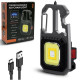 Ліхтар MULTIFUNCTIONAL 5138/KL-535-COB ULTRA (white+yellow+red), multitool, Li-Ion акумулятор, магніт, карабін, викрутка, ЗУ Type-C