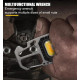 Ліхтар MULTIFUNCTIONAL 5138/KL-535-COB ULTRA (white+yellow+red), multitool, Li-Ion акумулятор, магніт, карабін, викрутка, ЗУ Type-C