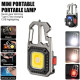 Ліхтар MULTIFUNCTIONAL 5138/KL-535-COB ULTRA (white+yellow+red), multitool, Li-Ion акумулятор, магніт, карабін, викрутка, ЗУ Type-C