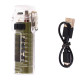 Ліхтар MULTIFUNCTIONAL 8811-COB (white+red+RGB), Li-Ion акум., запальничка, ЗУ Type-C
