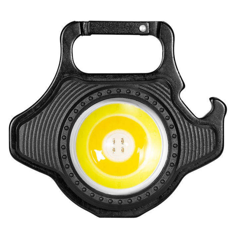 Ліхтар MULTIFUNCTIONAL W5133-COB ULTRA (white+yellow+red), Li-Ion акум., ЗУ Type-C, відкривачка, магніт, карабін