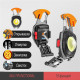 Ліхтар MULTIFUNCTIONAL W5147/LL-202-COB (white+yellow+red), multitool, Li-Ion акумулятор, магніт, карабін, викрутка, запальничка