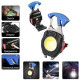 Ліхтар MULTIFUNCTIONAL W5147/LL-202-COB (white+yellow+red), multitool, Li-Ion акумулятор, магніт, карабін, викрутка, запальничка