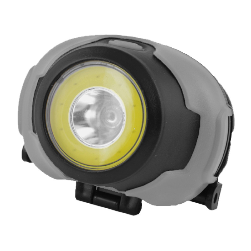 Ліхтар налобний 1802 COB + LED, 3xAAA