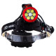 Ліхтар налобний CT021 6+1 ULTRA LED, 3x18650, power bank, ЗУ Type-C