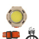 Фонарь налобный CY-2026-B-COB+2LED(red)+2LED(blue), Li-Ion аккумулятор, ЗУ Type-C, Box оптом в Украине