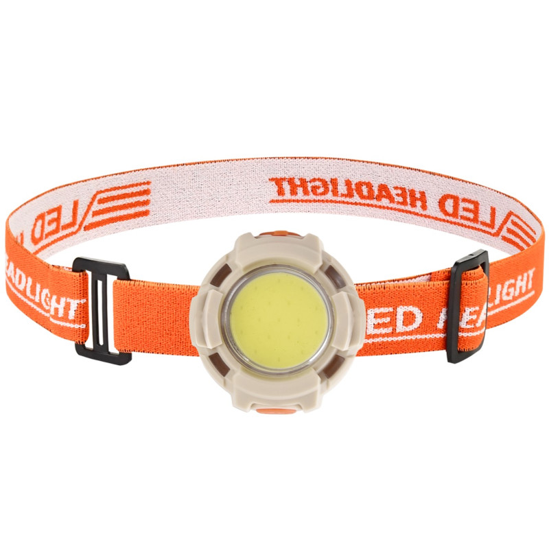 Фонарь налобный CY-2026-B-COB+2LED(red)+2LED(blue), Li-Ion аккумулятор, ЗУ Type-C, Box оптом в Украине