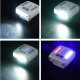 Ліхтар налобний W6129-XPE+COB+8RGB, Motion Sensor, Li-Ion акумулятора, індикація заряду, кліпса, ЗП Type-C, чохол