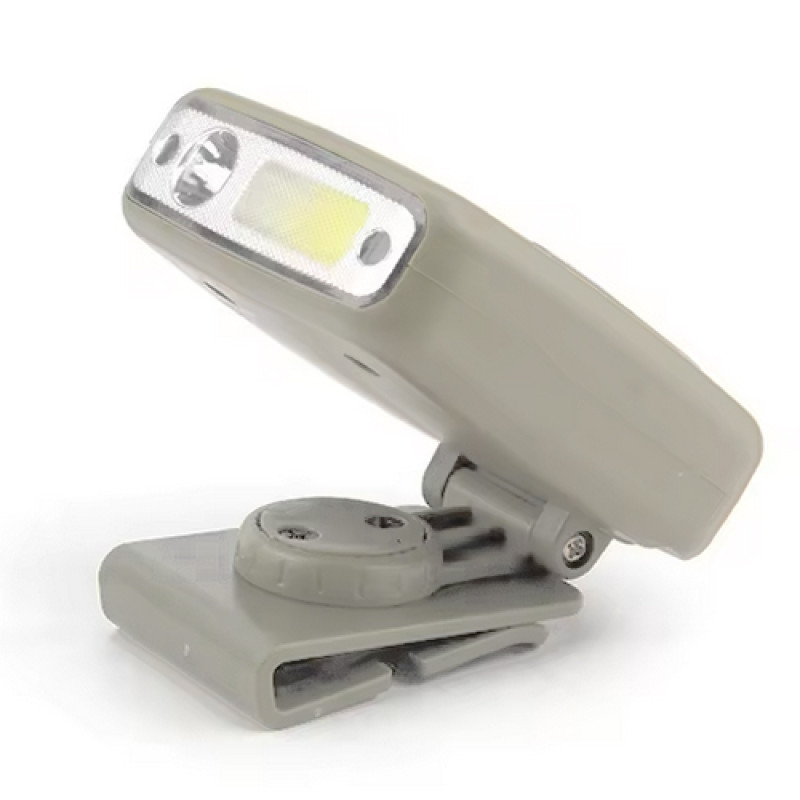 Ліхтар налобний W6129-XPE+COB+8RGB, Motion Sensor, Li-Ion акумулятора, індикація заряду, кліпса, ЗП Type-C, чохол