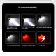Ліхтар налобний WH-0188-XPE+SMD(white+red), Motion Sensor, Li-Ion акумулятор, ЗУ Type-C