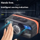Ліхтар налобний WH-0188-XPE+SMD(white+red), Motion Sensor, Li-Ion акумулятор, ЗУ Type-C