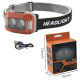 Ліхтар налобний WH-0218-XPG(white+yellow)+SMD(red), Motion Sensor, Li-Ion акумулятор, ЗУ Type-C