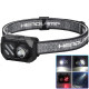 Ліхтар налобний WT-509+XPE+9SMD(white+red), 3xAAA, Box