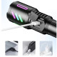 Ліхтар NIGHT VISION FLUORESCENCE 1143-WHITE LASER LED PM10-TG, 1×26650, Power bank, ЗУ Type-C, zoom