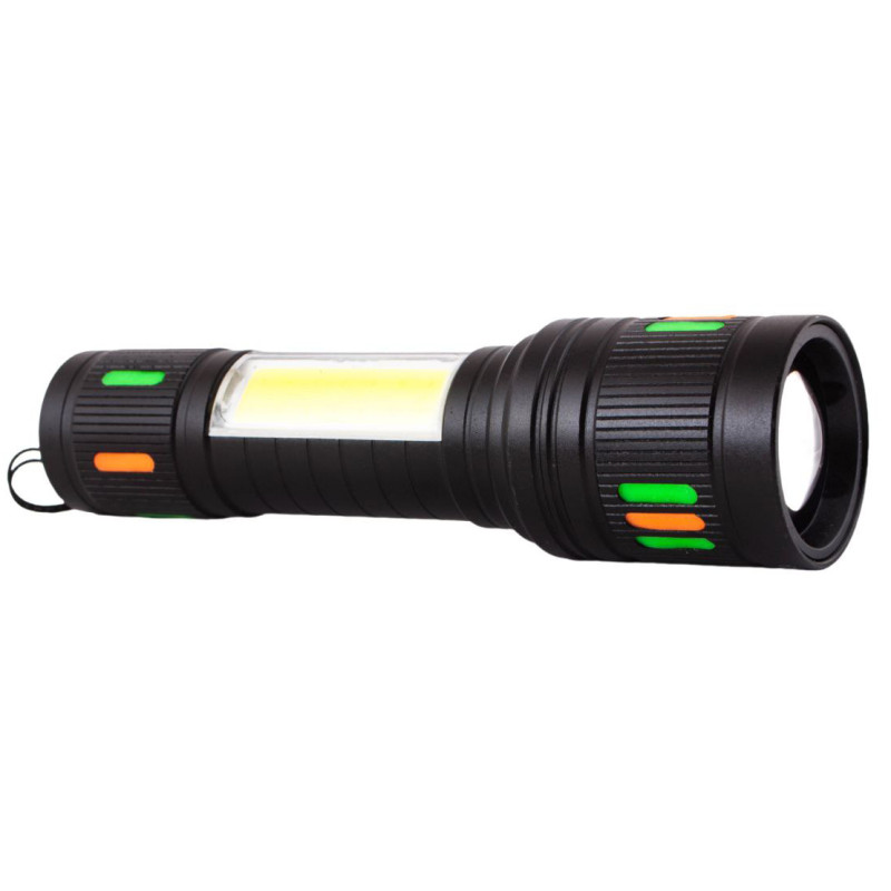 Ліхтар NIGHT VISION FLUORESCENCE 623-TG+COB, Li-Ion аккум., ЗУ Type-C, індикація заряду, zoom