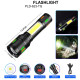 Ліхтар NIGHT VISION FLUORESCENCE 623-TG+COB, Li-Ion аккум., ЗУ Type-C, індикація заряду, zoom