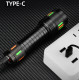 Ліхтар NIGHT VISION FLUORESCENCE 623-TG+COB, Li-Ion аккум., ЗУ Type-C, індикація заряду, zoom