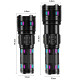 Ліхтар NIGHT VISION FLUORESCENCE AK177-1 WHITE LASER LED PM60-TG, 4х18650, power bank, індикація заряду, ЗУ Type-C, zoom, 5 фільтрів