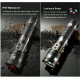 Ліхтар NIGHT VISION FLUORESCENCE AK177-WHITE LASER LED PM60-TG, 8x18650 3.7V, Power Bank, ЗУ Type-C, zoom, 5 фільтрів