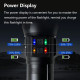 Ліхтар NIGHT VISION FLUORESCENCE AK177-WHITE LASER LED PM60-TG, 8x18650 3.7V, Power Bank, ЗУ Type-C, zoom, 5 фільтрів
