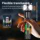 Ліхтар NIGHT VISION FLUORESCENCE BL-2405-TG, 1x26650, power bank, індикація заряду, ЗУ Type-C, zoom