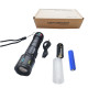 Ліхтар NIGHT VISION FLUORESCENCE CA171-D 1 РЕЖИМ WHITE LASER LED PM10-TG, індикація заряду, 1x18650/3xAAA, ЗУ Type-C, zoom, Box