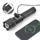 Ліхтар NIGHT VISION FLUORESCENCE CB-A282-TG+COB, Li-Ion аккум., power bank, ЗУ Type-C, магніт, zoom, Box