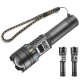 Ліхтар NIGHT VISION FLUORESCENCE CB-A282-TG+COB, Li-Ion аккум., power bank, ЗУ Type-C, магніт, zoom, Box
